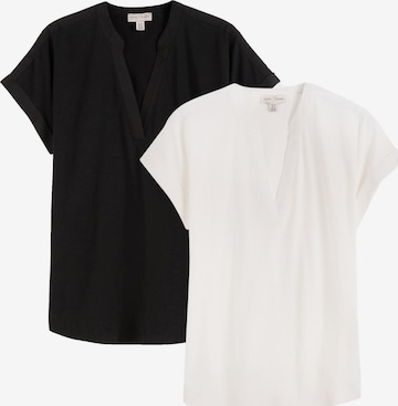 T-shirt love & roses en mélange de couleurs : devant