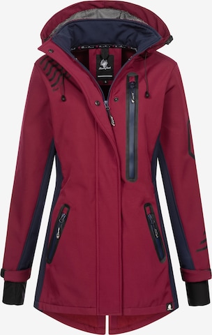 Rock Creek Outdoorjacke in Rot: predná strana