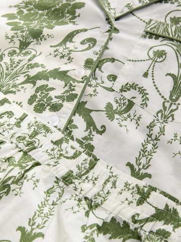 LAURA ASHLEY - Pijama de pantalón corto en verde