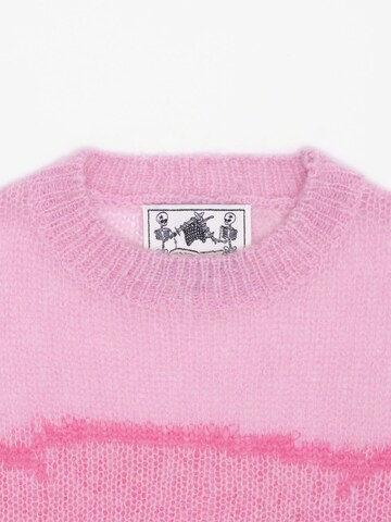 ENRAGE Oversizepullover 'LOOSE KNIT'‌‌‌‌‌‌‌‌ in Pink