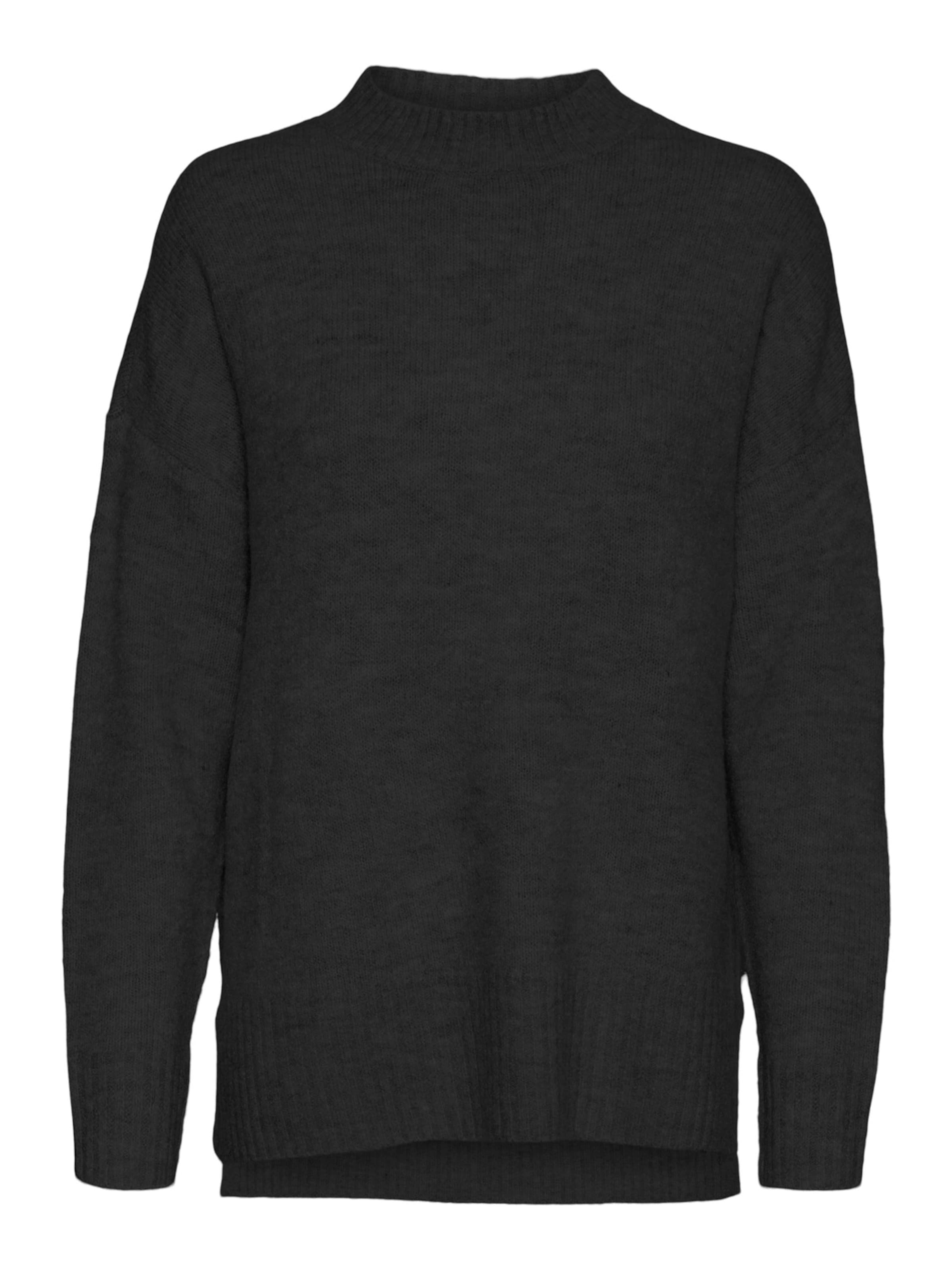 VERO MODA Sweater 'LEFILE' in Black: front