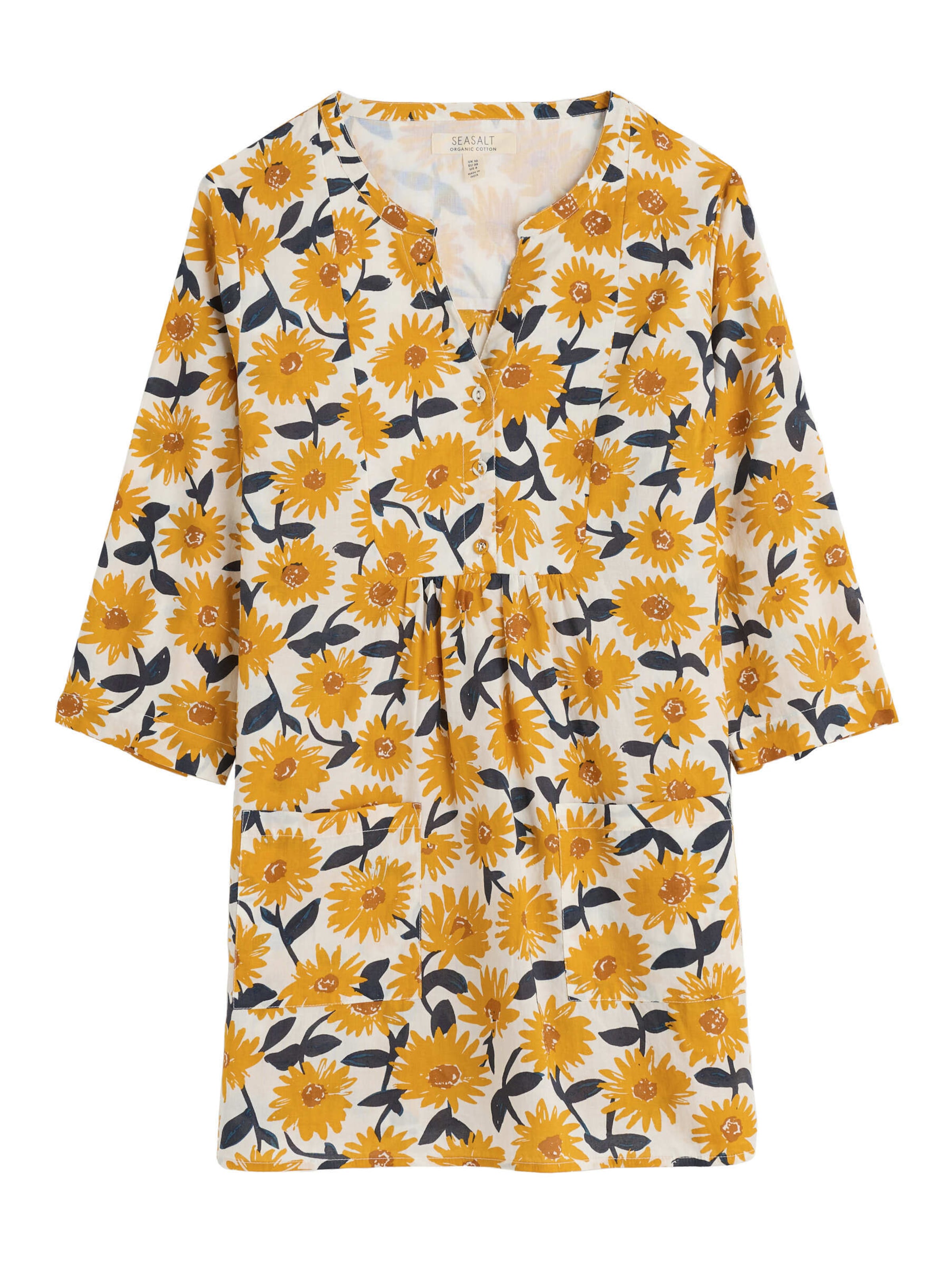 Seasalt Cornwall Tunika 'Aventurier' – žlutá: přední strana