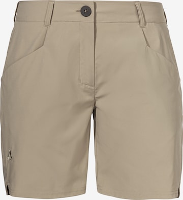 Pantalon outdoor 'Smue' Schöffel en beige : devant