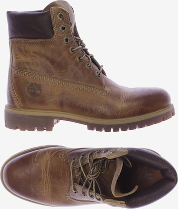 TIMBERLAND Anke & Mid-Calf Boots in 39,5 in Brown: front
