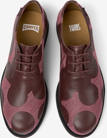 CAMPER Lace-Up Shoes 'Iman' in Pink