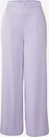 Nasty Gal Pants in Purple: front