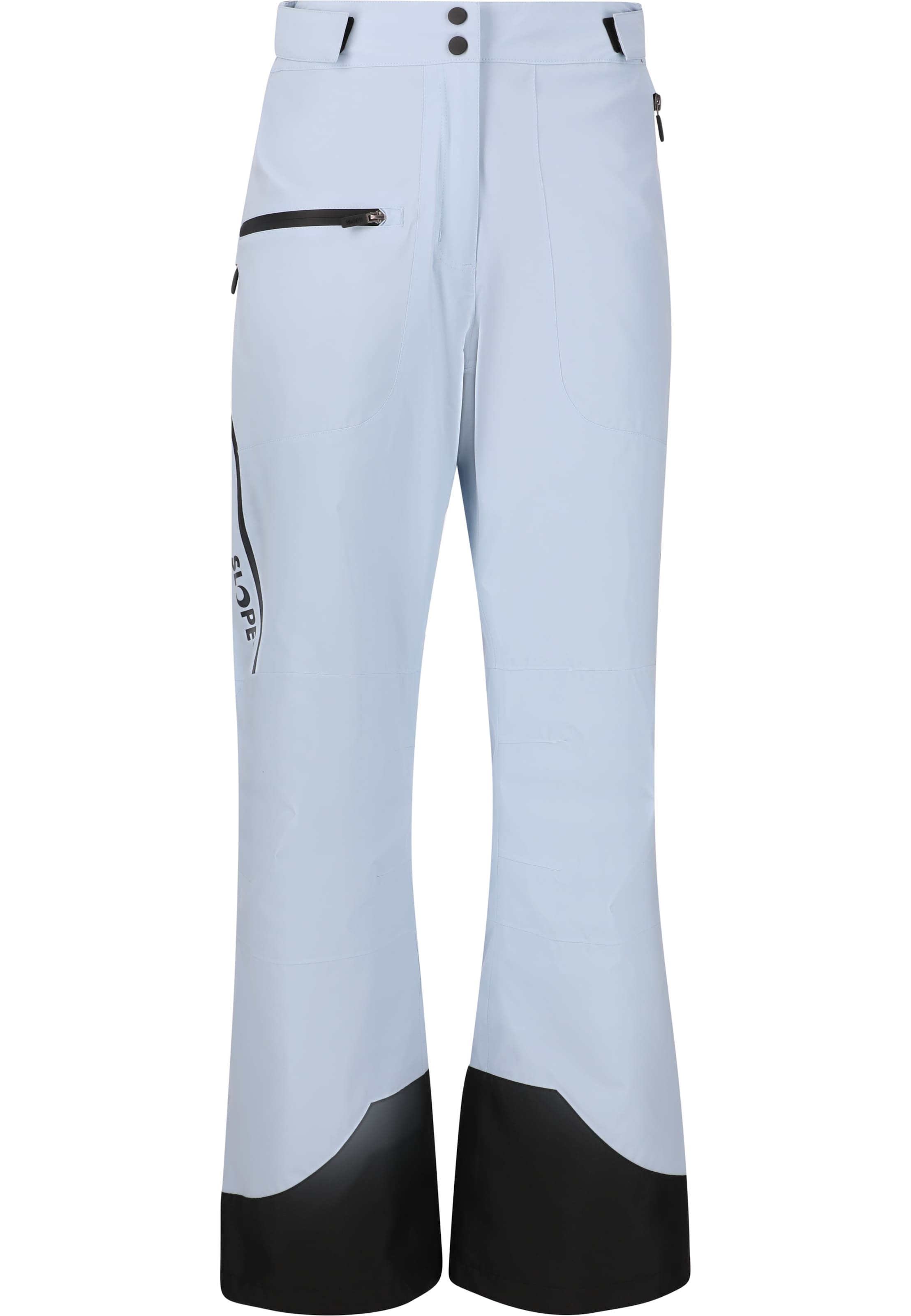 SLOPE Loosefit Skihose 'Zuki' in Blau: Vorderseite
