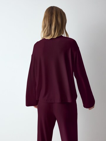 TRIUMPH Shirt ' Red Label Cozy Comfort ' in Red