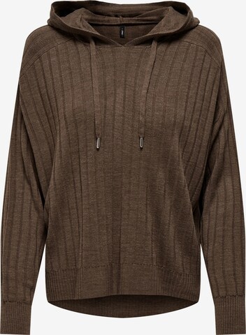 Pull-over ONLY en marron : devant