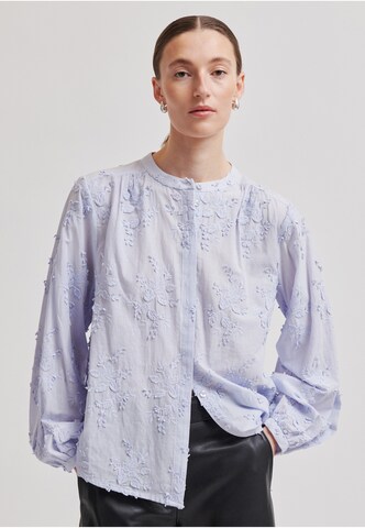 Chemisier 'Cavan' SECOND FEMALE en bleu : devant