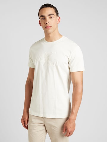 Calvin Klein Jeans Regular T-Shirt in Weiß: Vorderseite