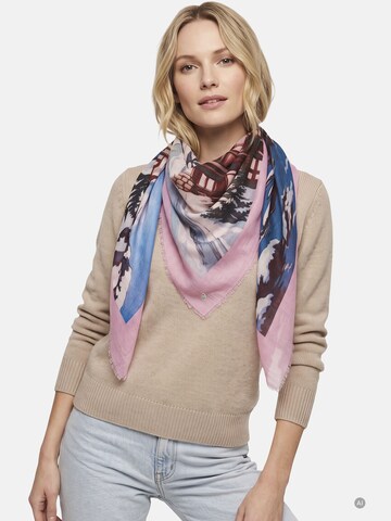 Foulard CODELLO en bleu : devant