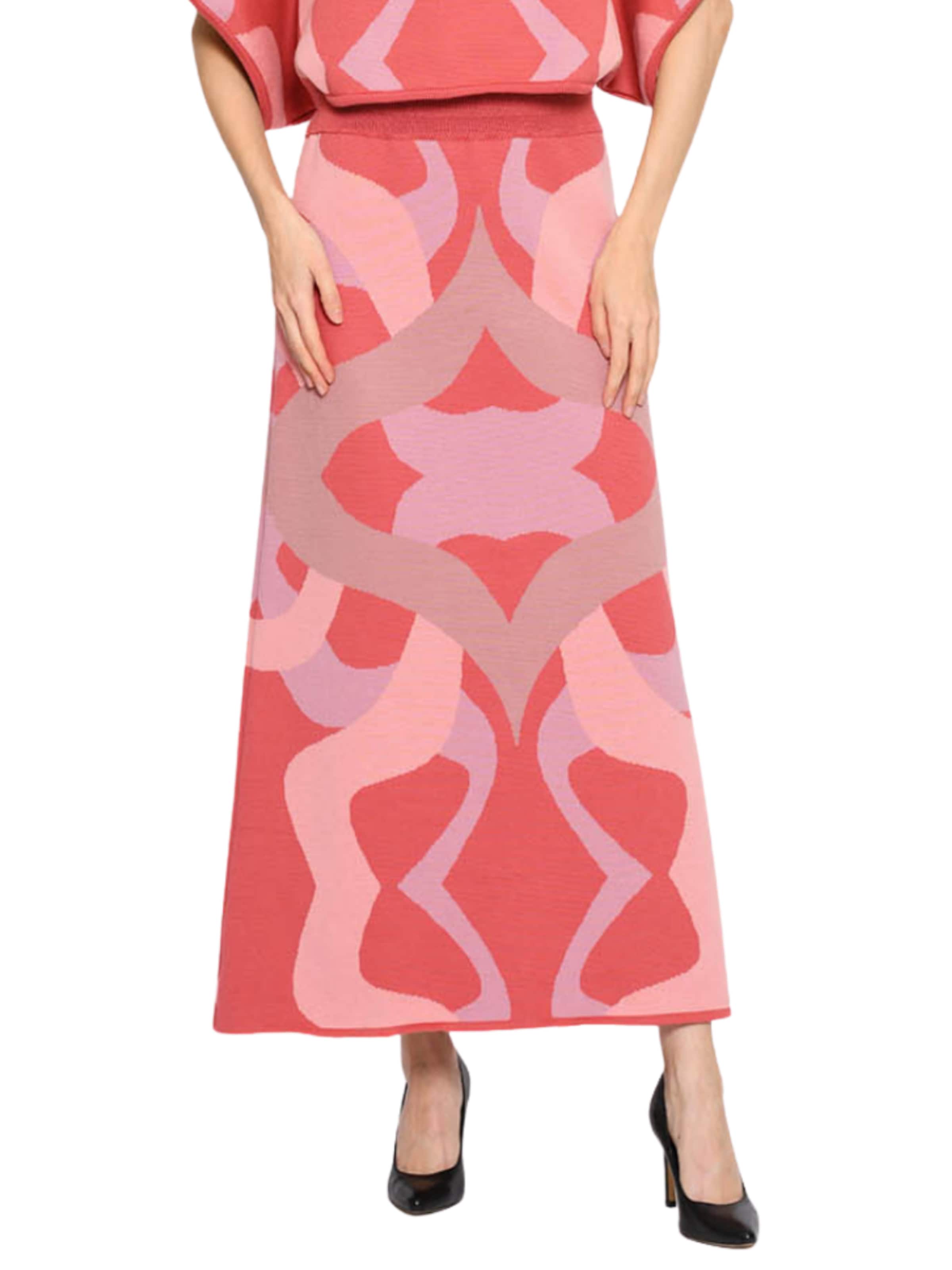 Csillag Zsuzsi - Falda 'Dreamgate' en marrón: frente