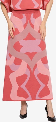 Csillag Zsuzsi - Falda 'Dreamgate' en marrón: frente