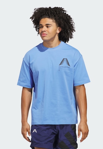 ADIDAS PERFORMANCE Performance shirt 'Anthony Edwards' in Blue: front