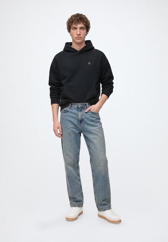 Abercrombie & Fitch Μπλούζα φούτερ 'ICON POPOVER' σε μαύρο