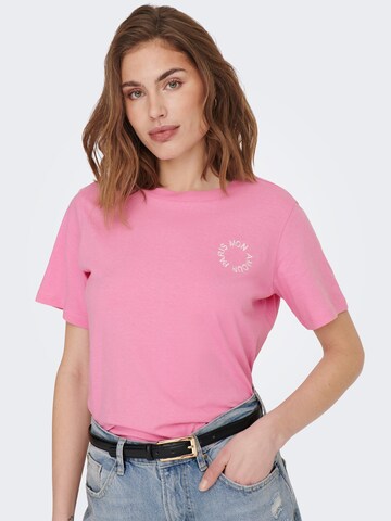 JDY T-shirt 'TOKOY FELISA' i rosa