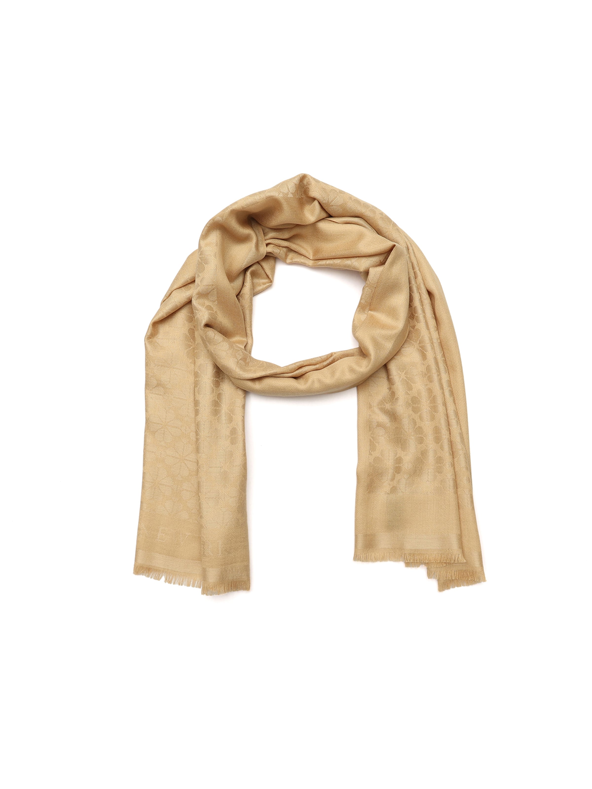 Écharpe Kate Spade en beige : devant