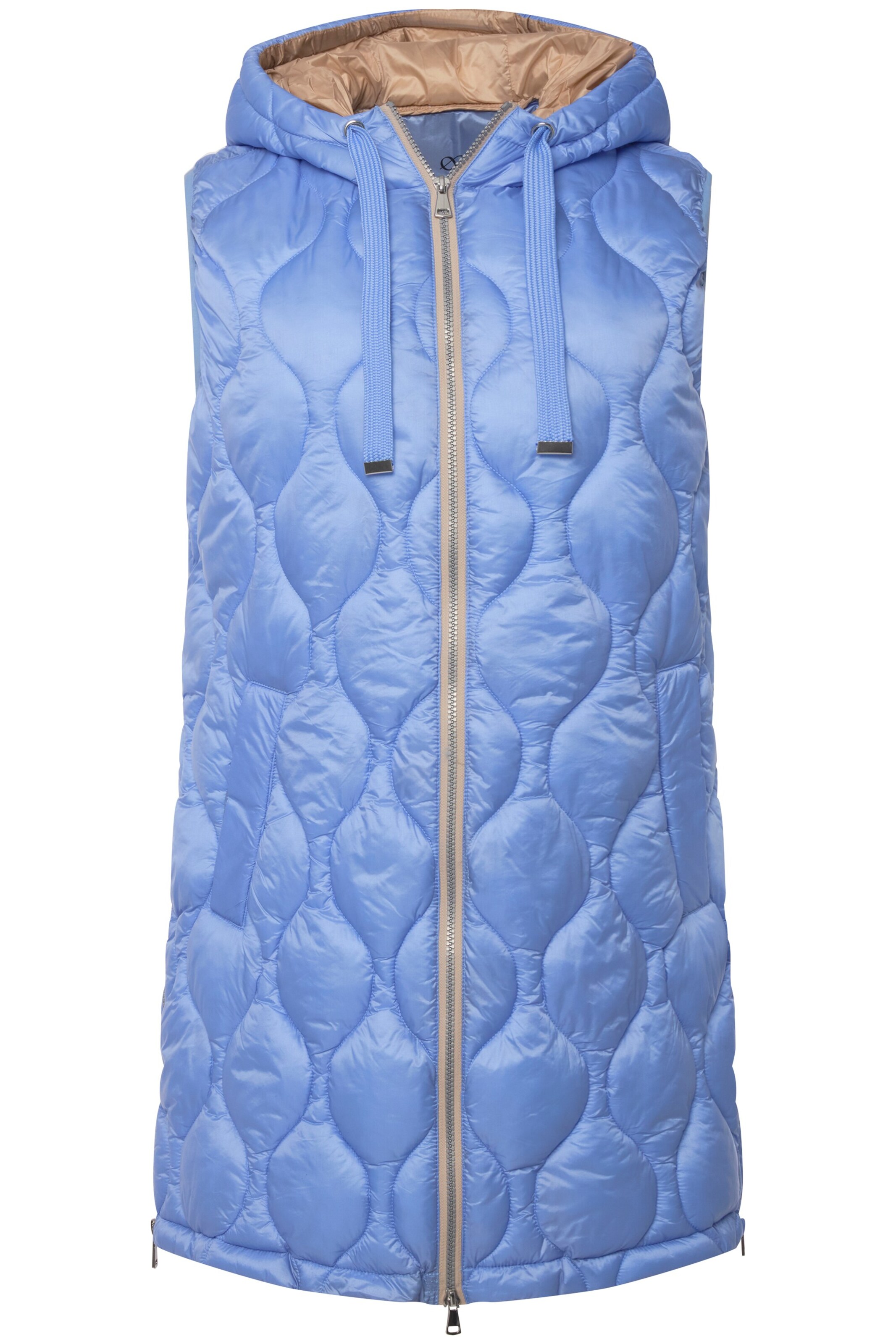 LAURASØN Sportbodywarmer in Blauw: voorkant