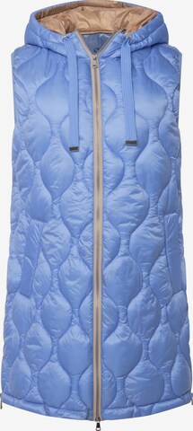 Gilet de sport LAURASØN en bleu : devant