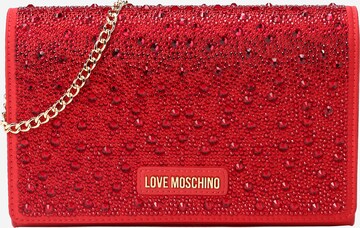 Geantă de umăr de la Love Moschino pe roșu: față