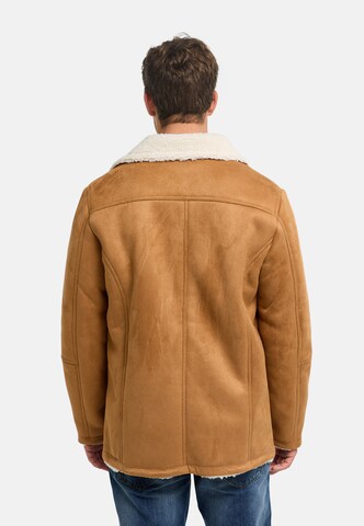 INDICODE JEANS Winter coat 'Crocky' in Beige