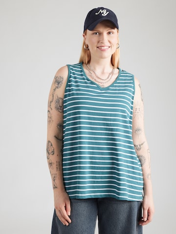 Ulla Popken - Top em verde: frente