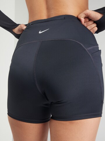 NIKE - Skinny Pantalón deportivo 'SWIFT' en negro