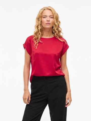 VILA - Camiseta 'Viellette' en rojo: frente