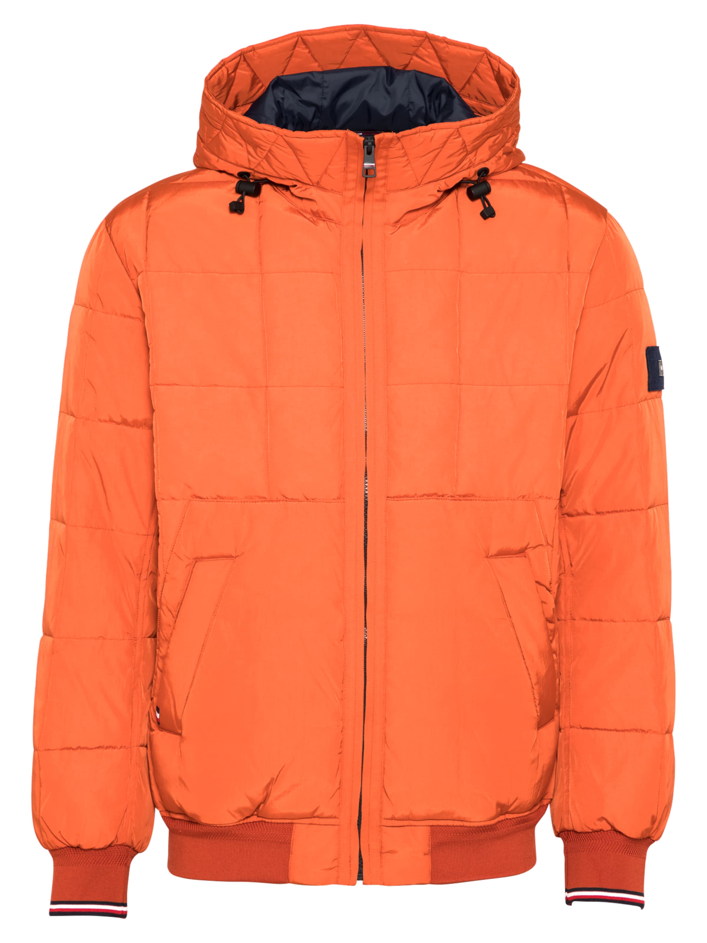tommy hilfiger orange jacket