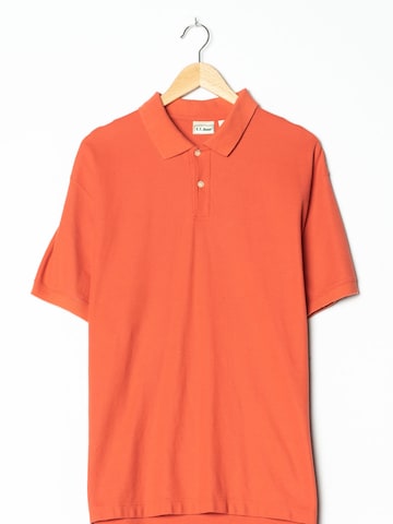 L.L.Bean Shirt in M-L in Orange: front