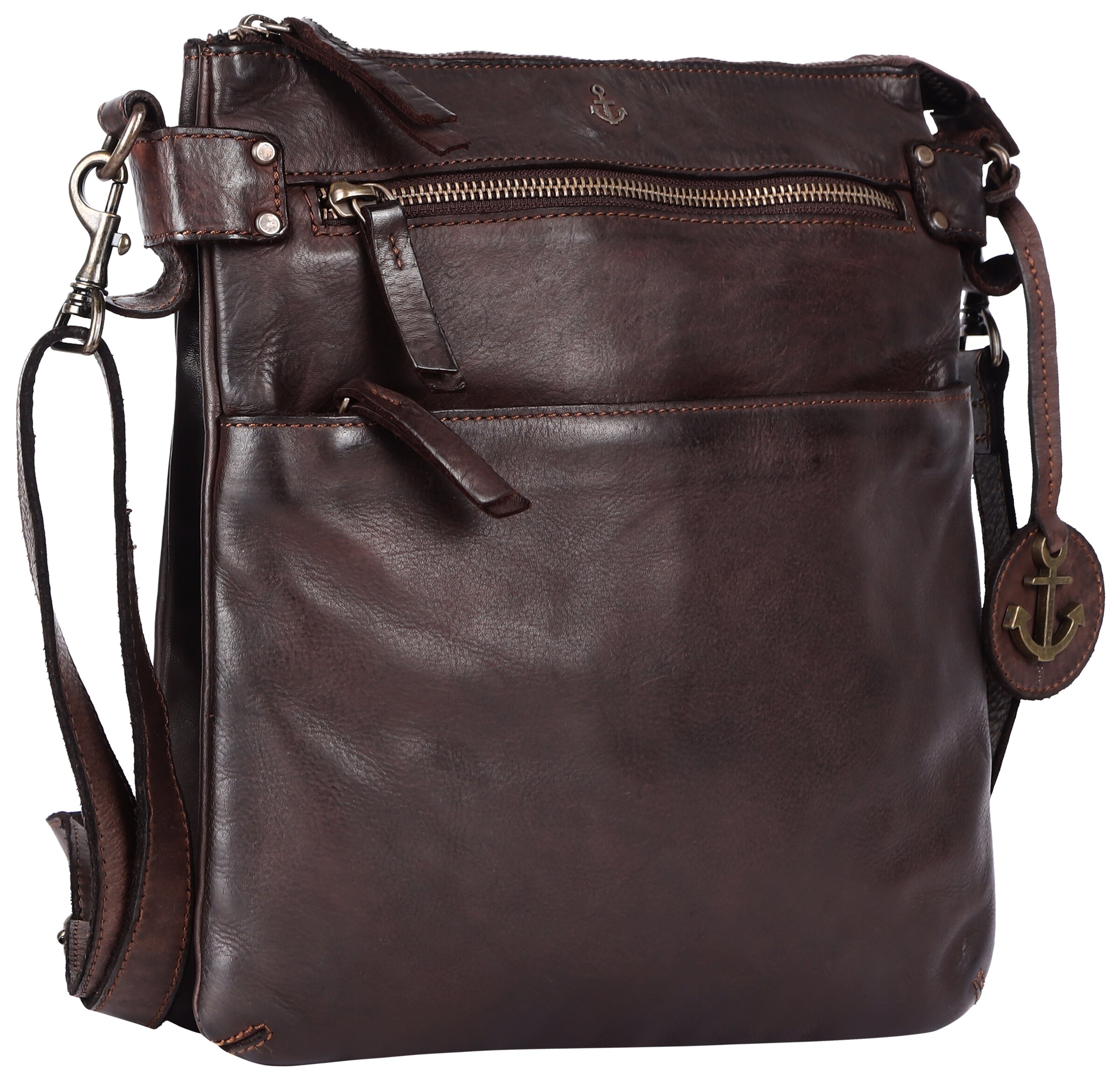 Borsa a tracolla di Harbour 2nd in marrone