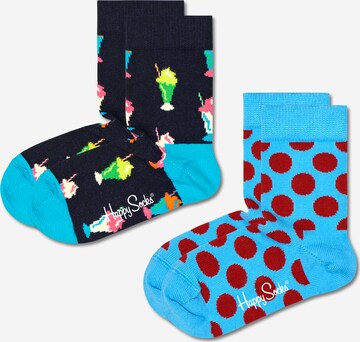 Șosete de la Happy Socks pe albastru: față