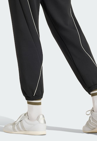 Effilé Pantalon de sport 'Stadium' ADIDAS SPORTSWEAR en noir