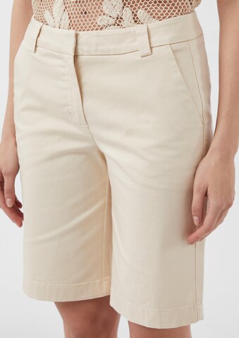COMMA Wide Leg Shorts in Beige