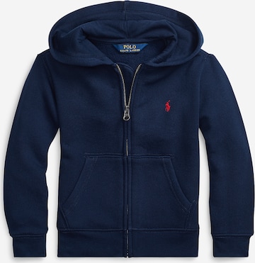 Polo Ralph Lauren Sweatvest in Blauw: voorkant