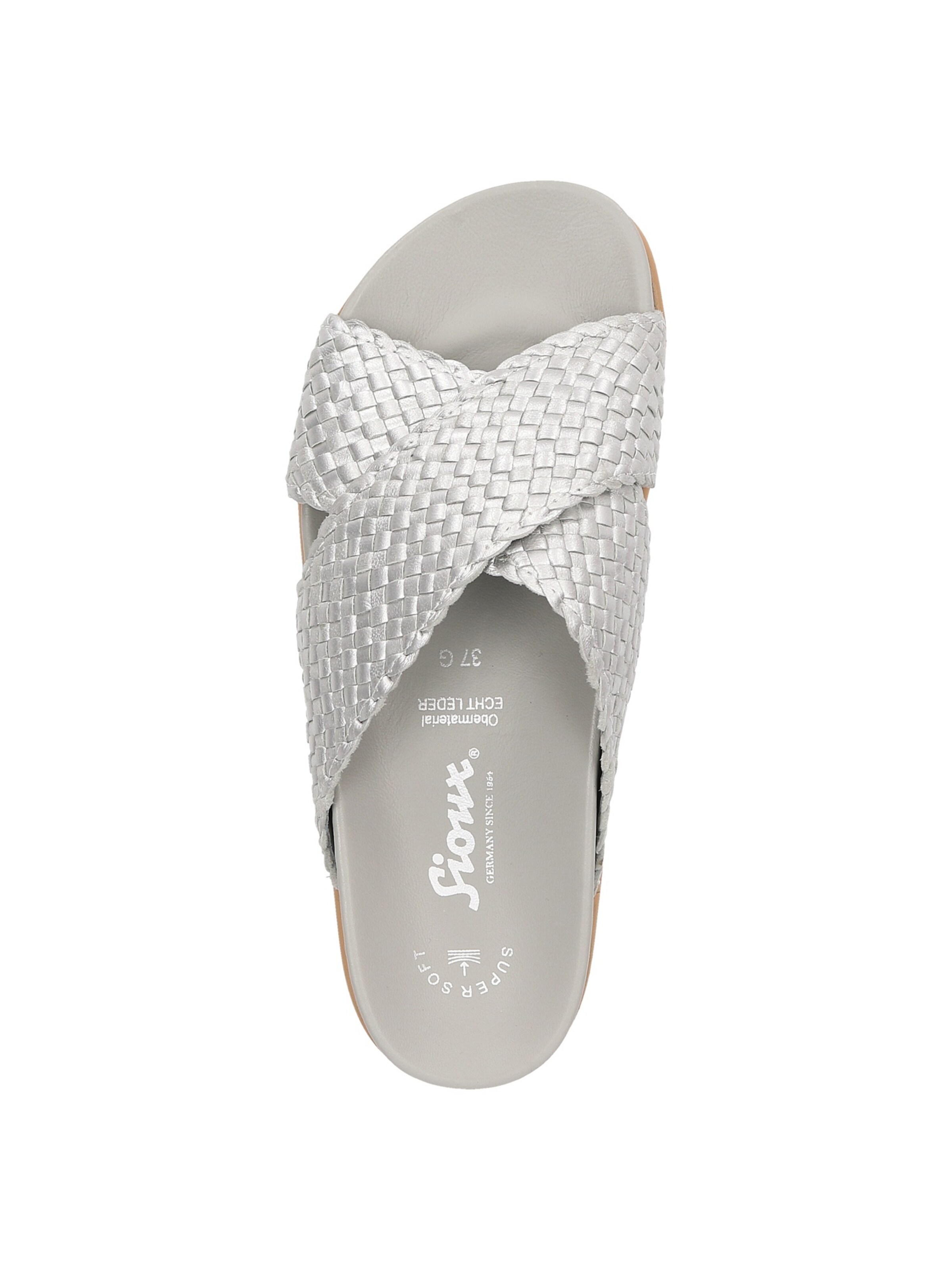 SIOUX Pantolette ' Libuse-700 ' in Silber