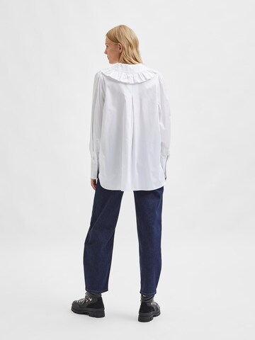 SELECTED FEMME Blouse 'Woodie' in White