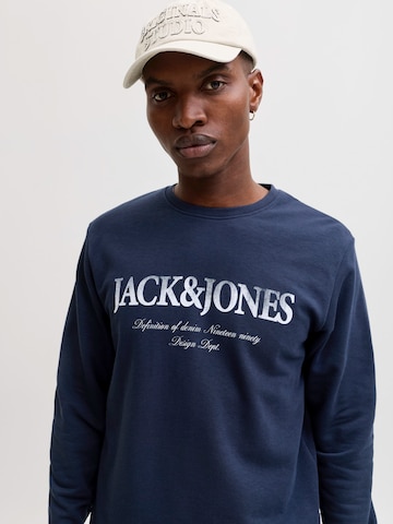 Felpa 'JJDEVIN DAYTONA' di JACK & JONES in blu