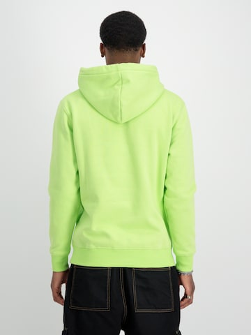 ALPHA INDUSTRIES Μπλούζα φούτερ σε πράσινο
