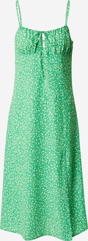 Monki Summer Dress in Green: front