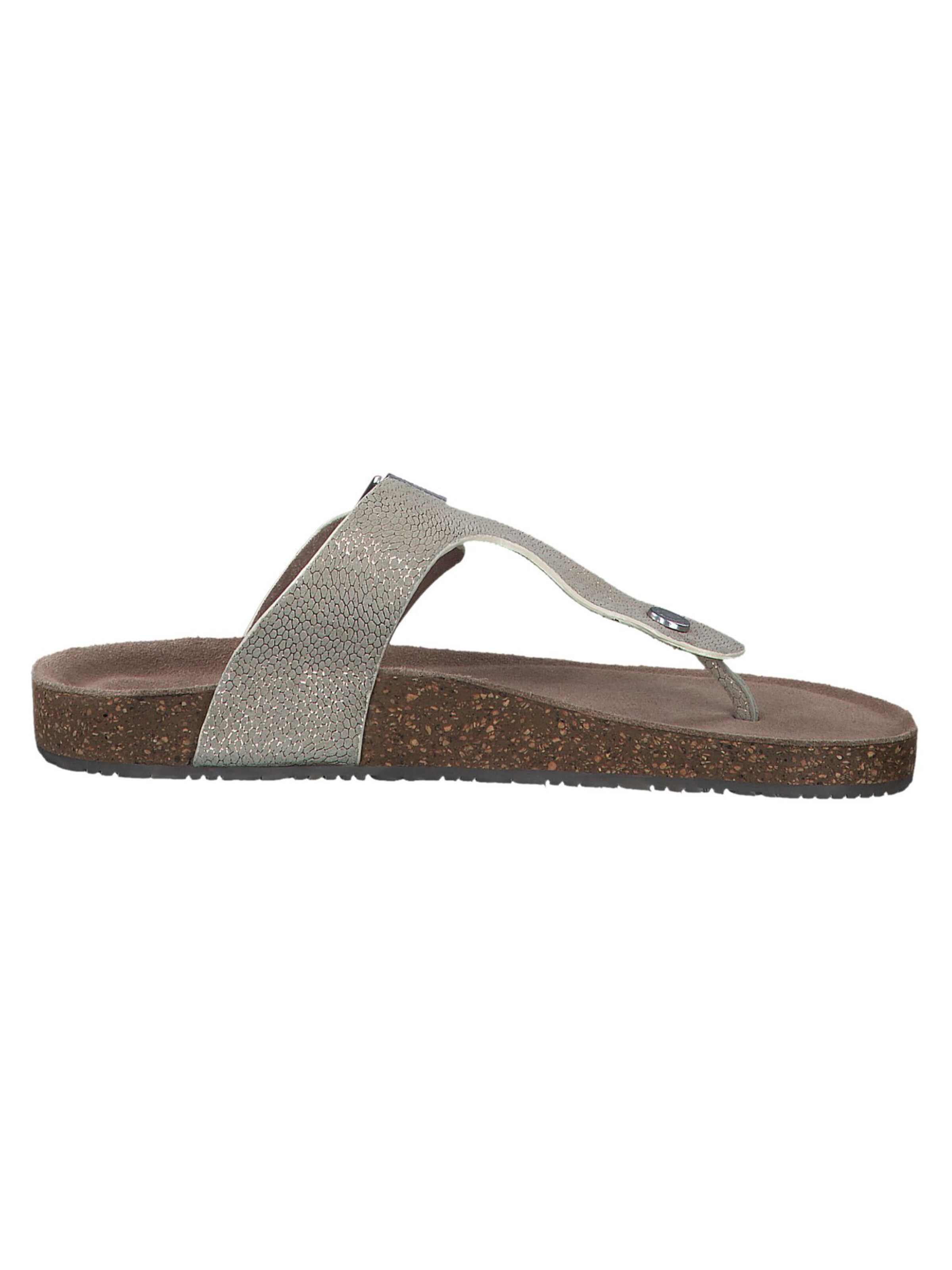 s.Oliver T-bar sandals in Beige
