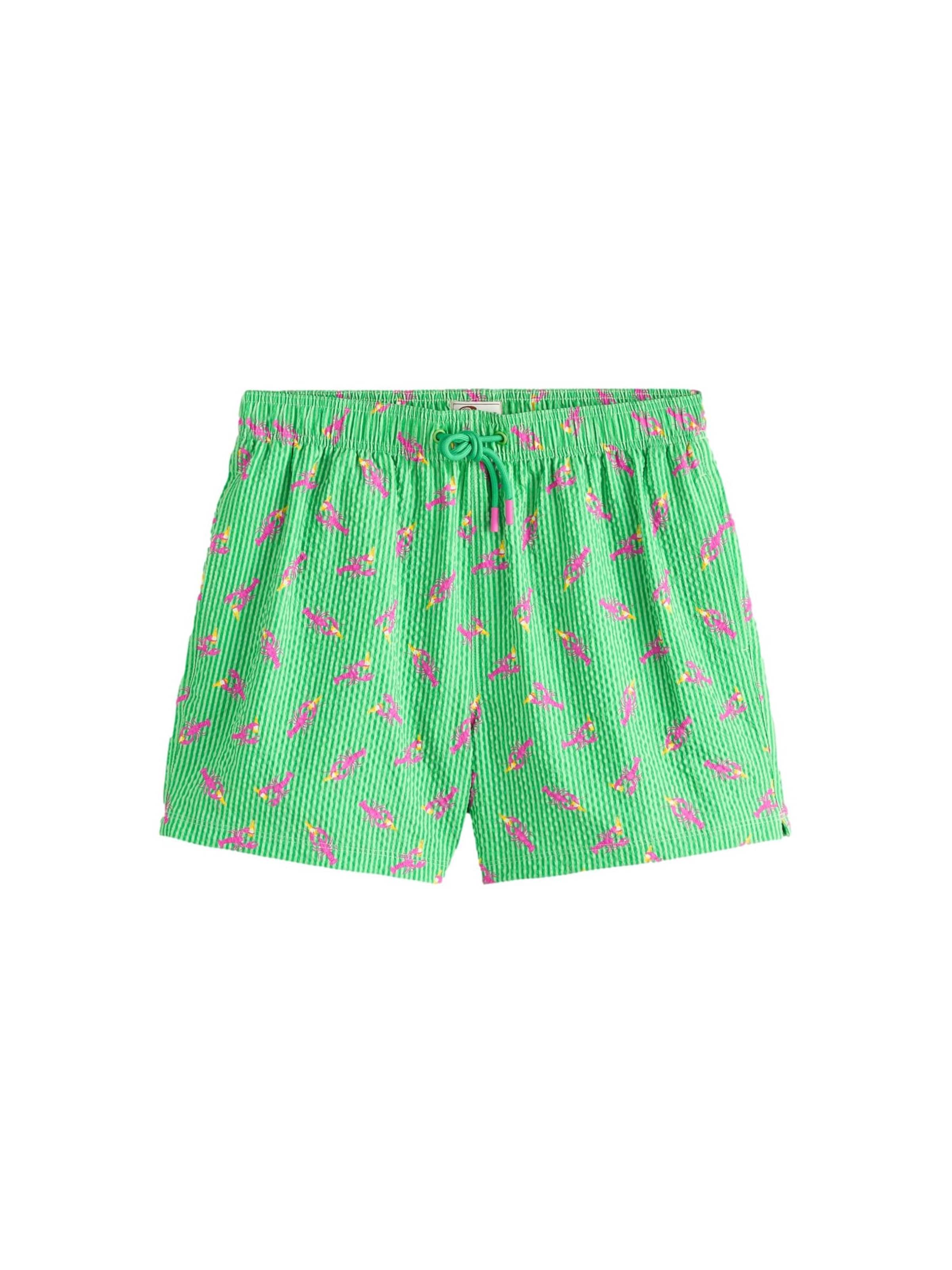 Shorts de bain Next en vert : devant