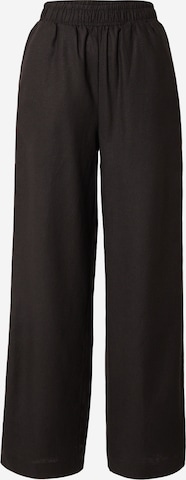 Loosefit Pantaloni 'FLAXY' di Y.A.S in nero: frontale