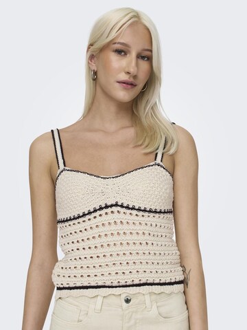 ONLY Knitted Top in White