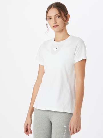 Nike Sportswear Shirt 'Essential' in White: front