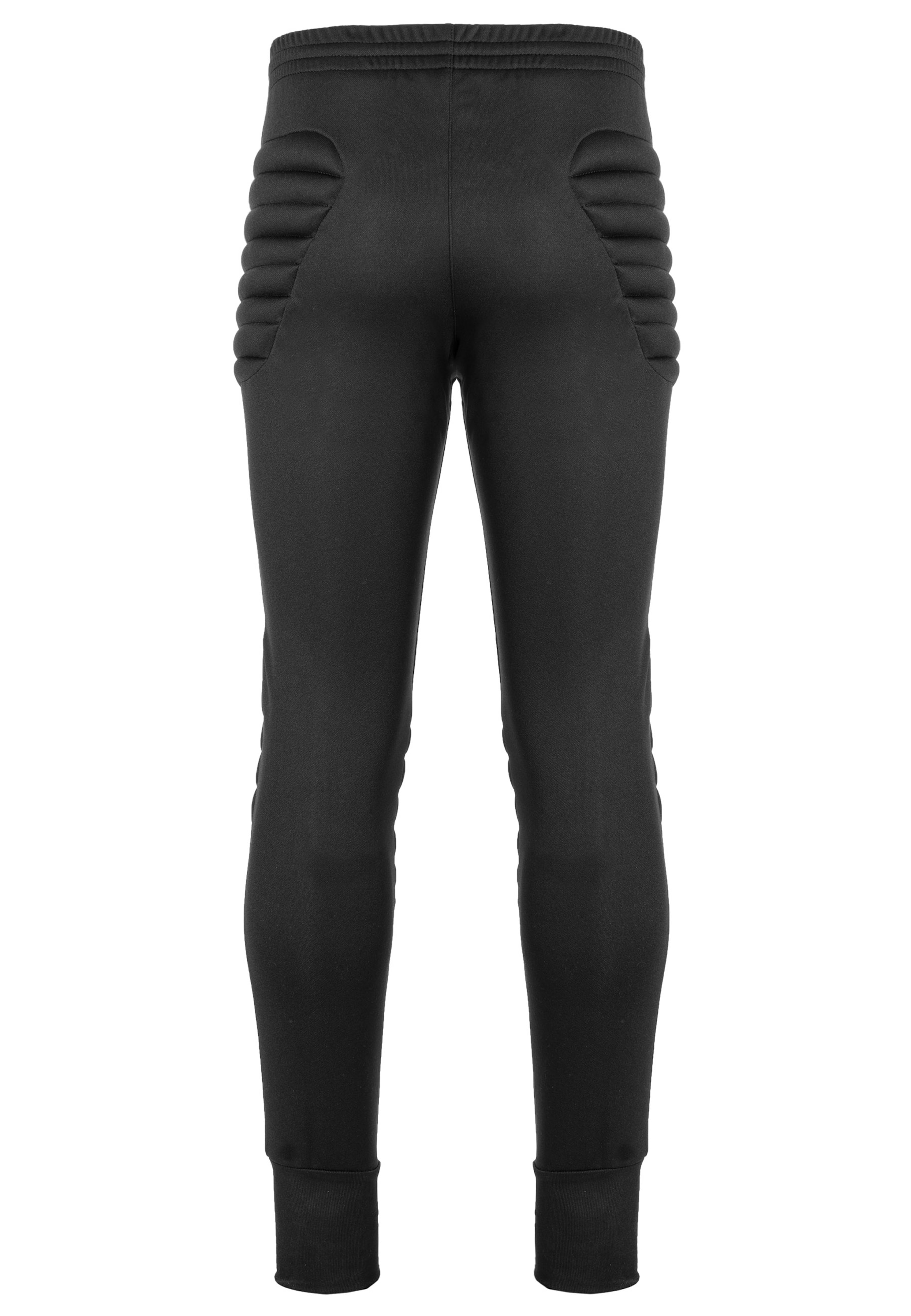 REUSCH Slimfit Sportbroek in Zwart