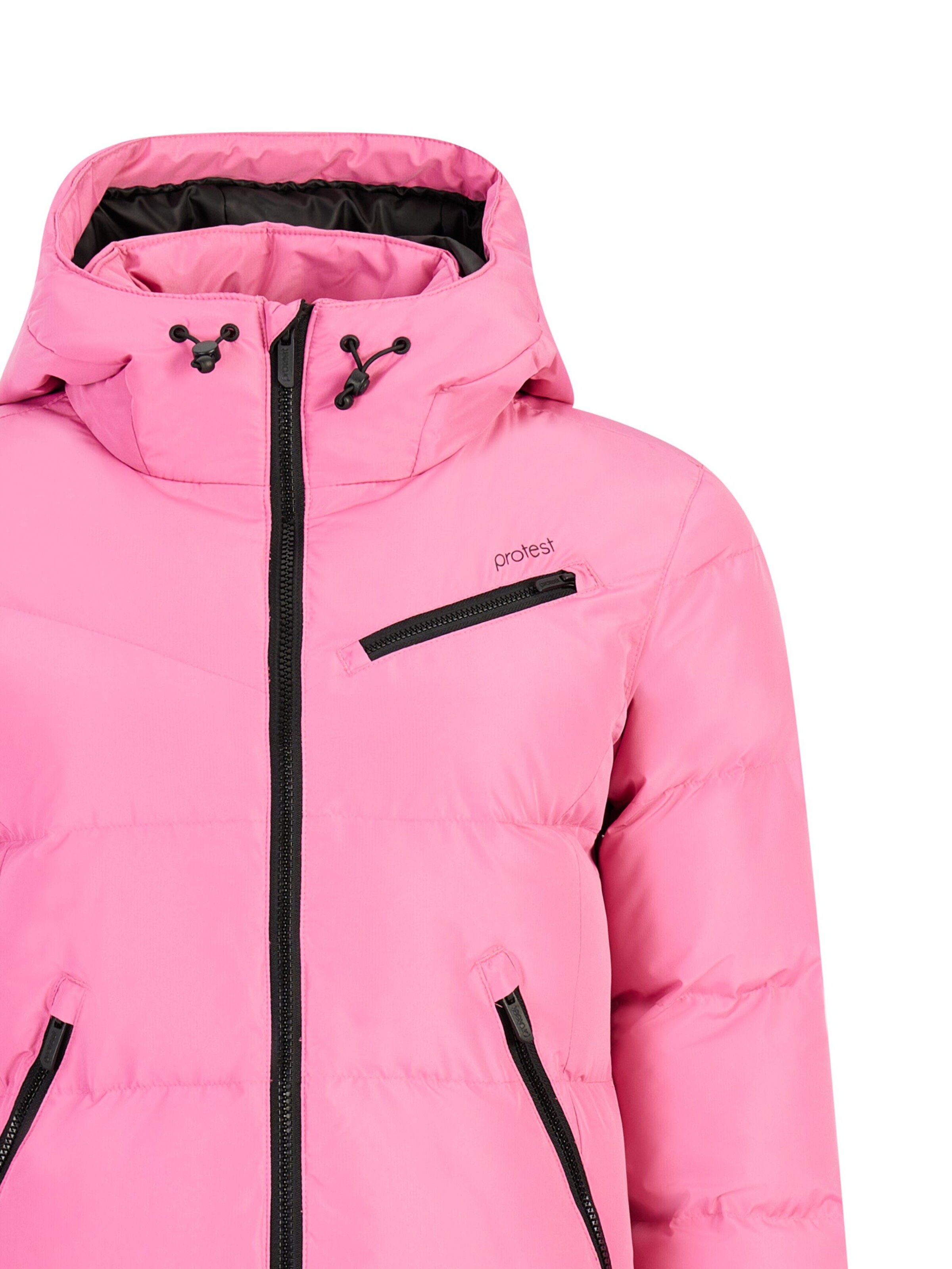 PROTEST Athletic Jacket 'PRTLUCID' in Pink