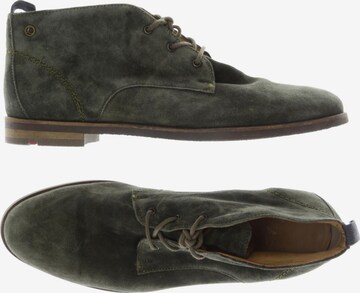 LLOYD Flats & Loafers in 39 in Green: front