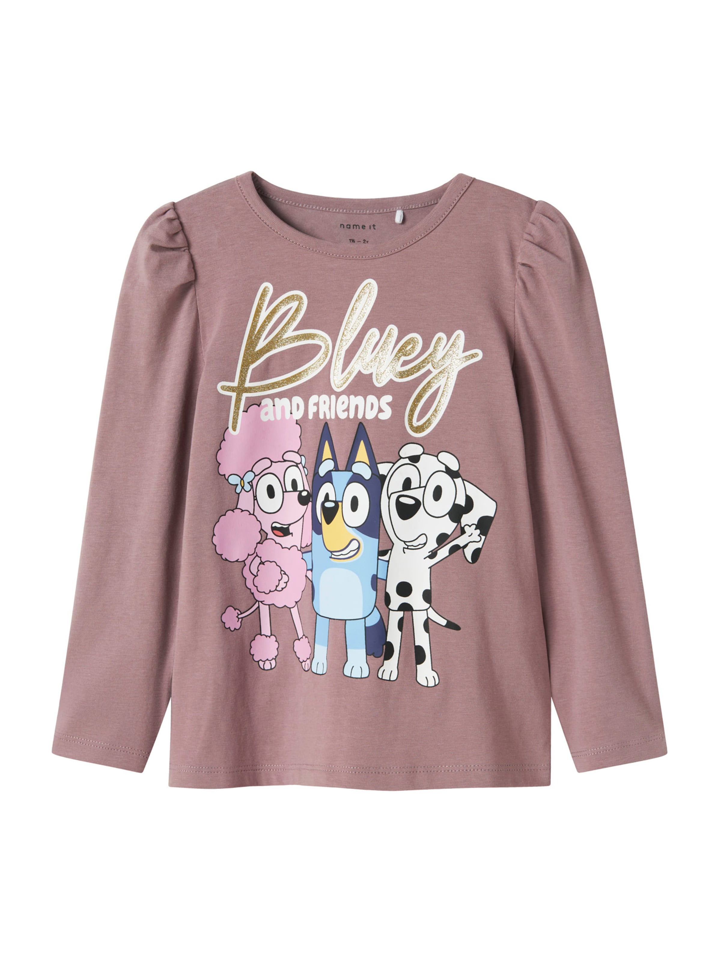 NAME IT - Camiseta 'NMFAria Bluey' en lila: frente